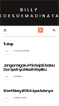 Mobile Screenshot of billykoesoemadinata.com